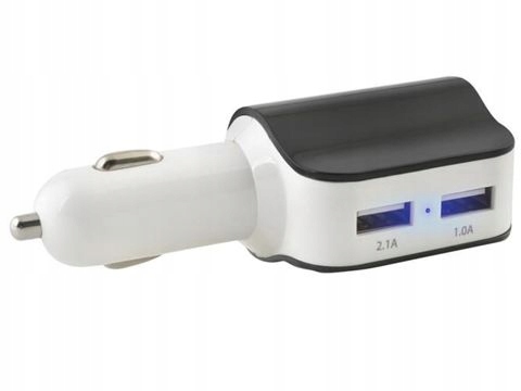 

Ładowarka samochodowa 3.1A 2xUSB