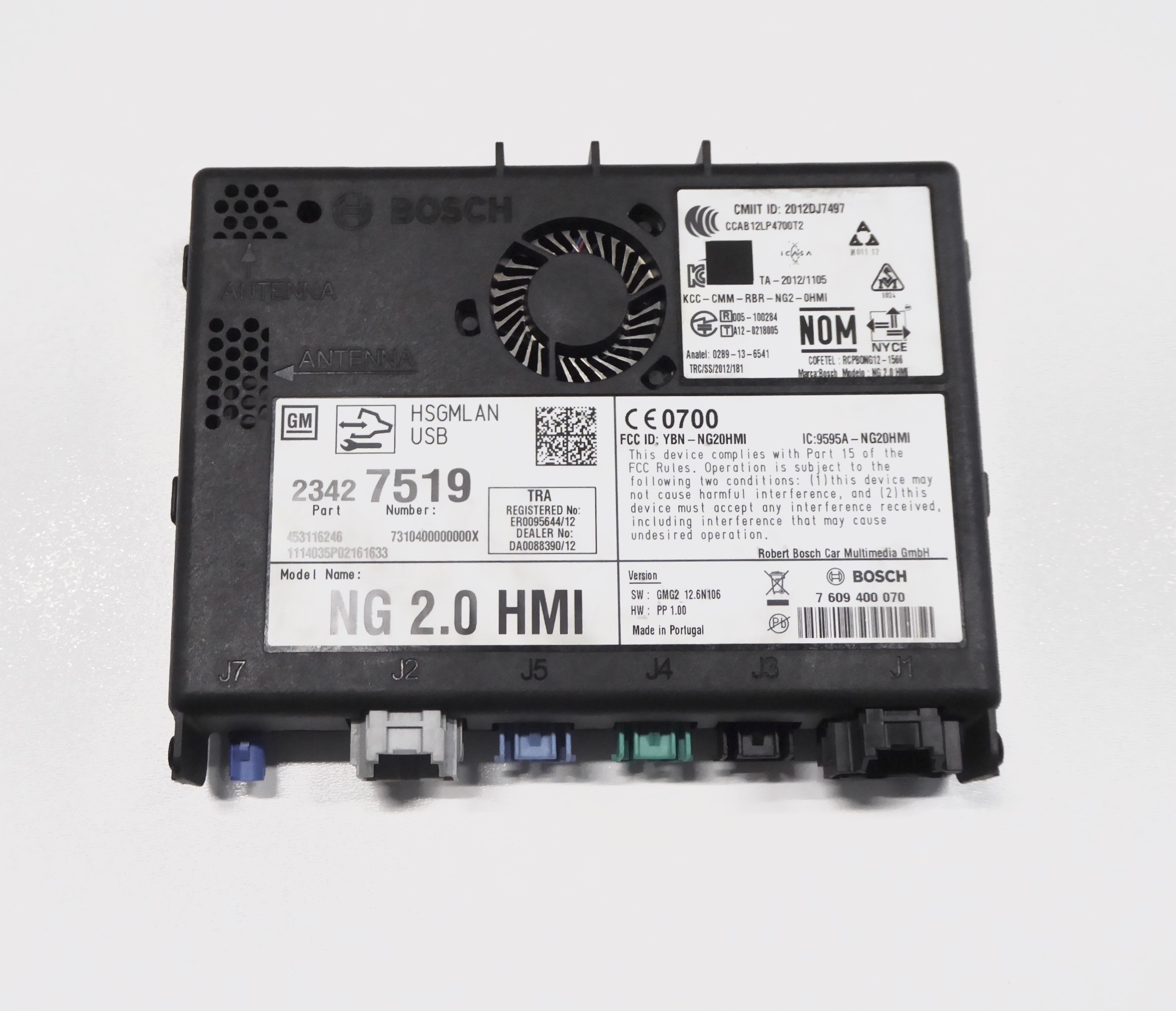 HMI 2.0 МОДУЛЬ 23427519 OPEL INSIGNIA LIFT