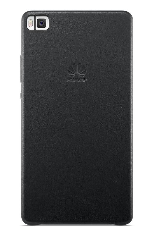

Oryginalne Czarne Skórzane Etui Case Tył Huawei P8