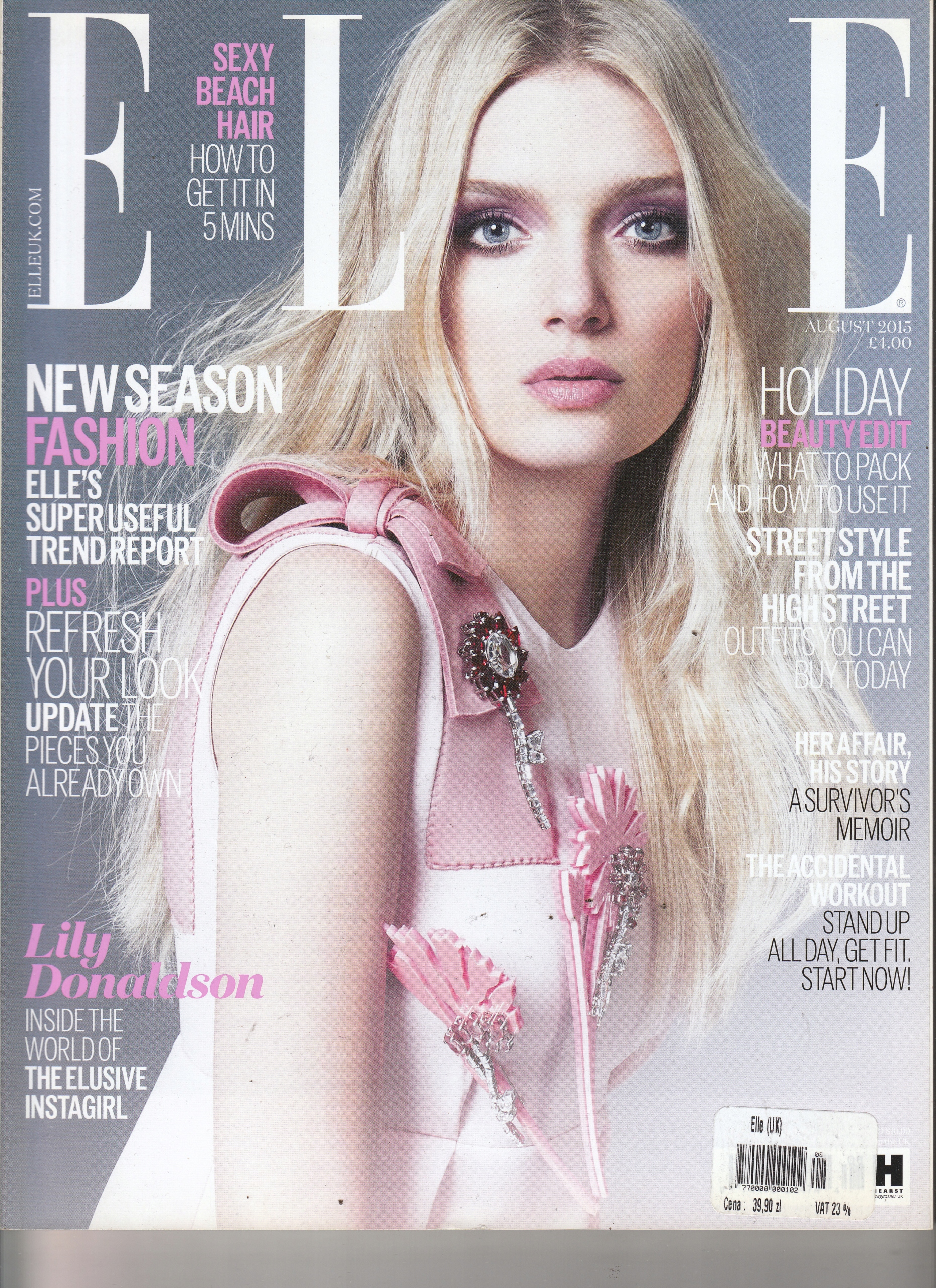 ELLE 8/2015 UK