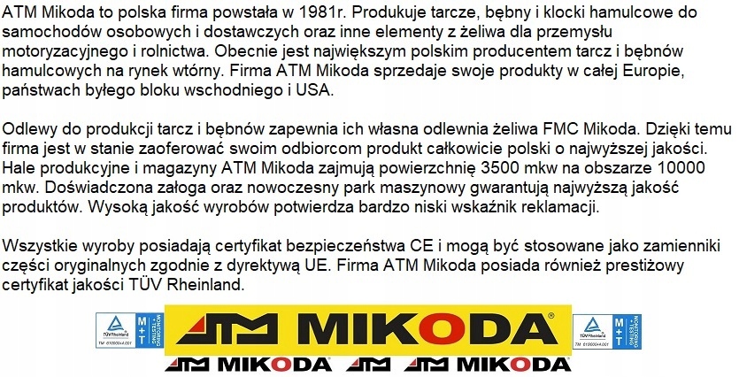 ТОРМОЗНІ ДИСКИ MIKODA 0290 AUDI Q7 ( 4l ) від 06r до 15r tył 330mm Тип автомобіля 4x4suv Авто легкові foto 4