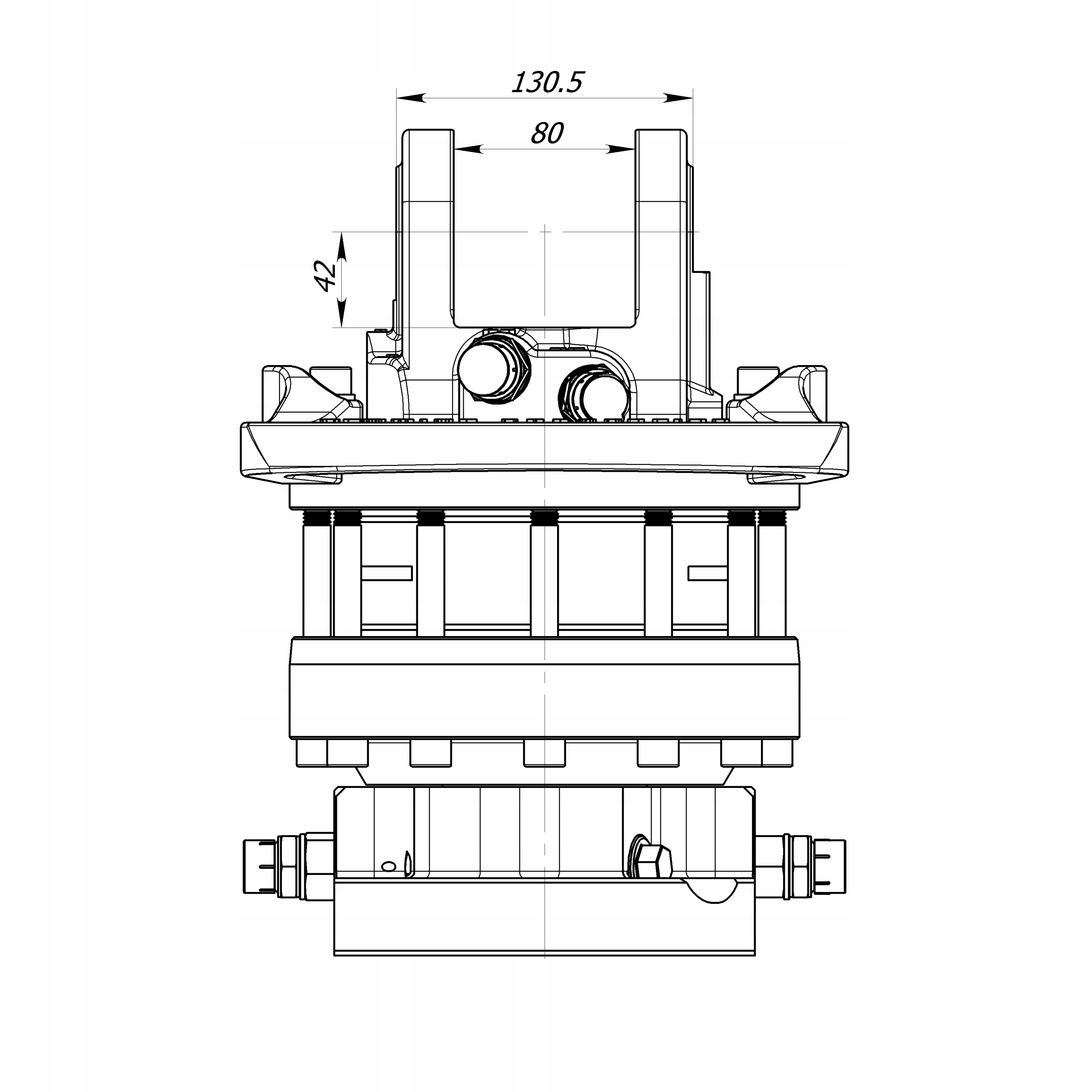 Rotator hydrauliczny / obrotnica /10 Ton /2 osłony Marka maszyny Inna