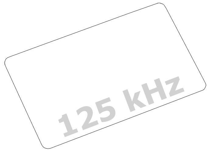 

Karta zbliżeniowa Rfid Unique 125kHz, biała, nowa