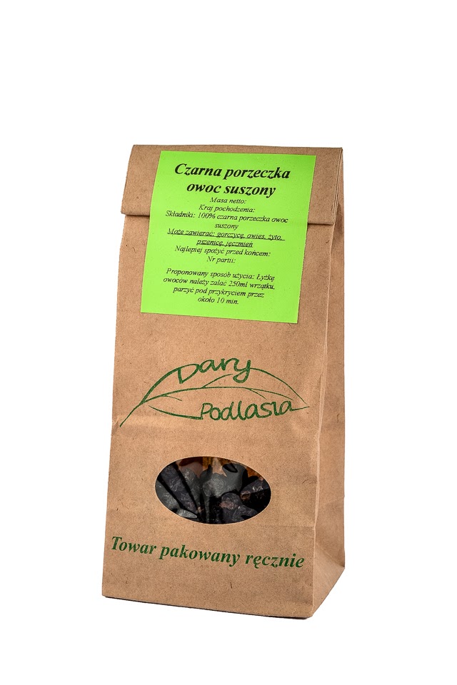 

Czarna porzeczka owoc - Zioła -200g -Dary Podlasia
