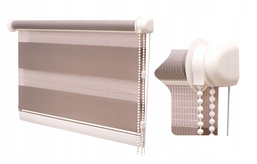 ROLETA B3 DZIEŃ /NOC Z ŻYŁKĄ DO OKIEN BALKONOWYCH (0) • Cena, Opinie