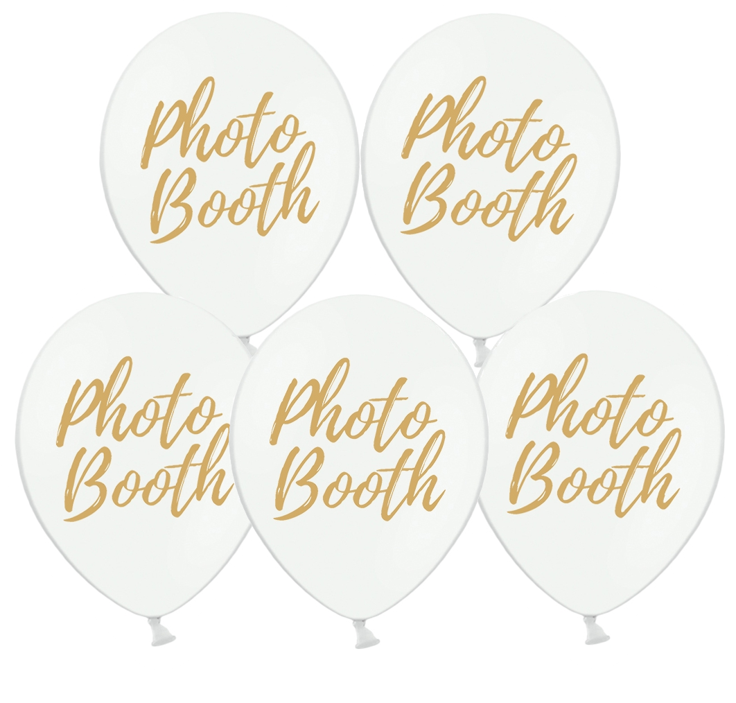 

Balony Fotobudka Wesele Urodziny 30CM-5SZT-3814