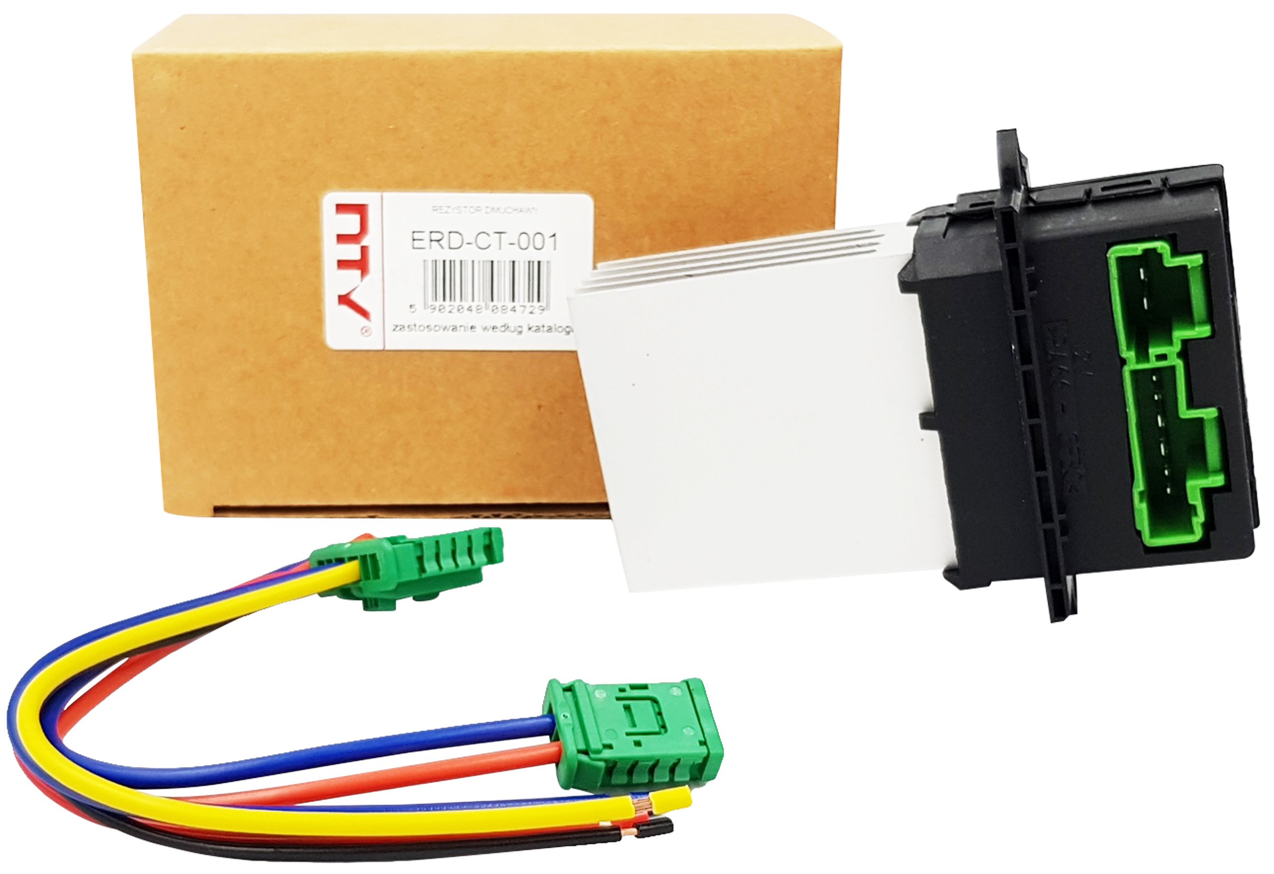 ERD-CT-001 - GRAND SCENIC II 1.6 1.9 РЕЗИСТОР РЕЗИСТОР ПОВІТРОДУВКИ