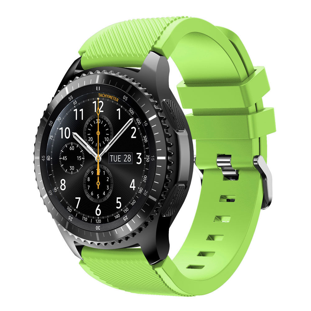

Samsung Gear S3 Pasek Silikonowy zielony L
