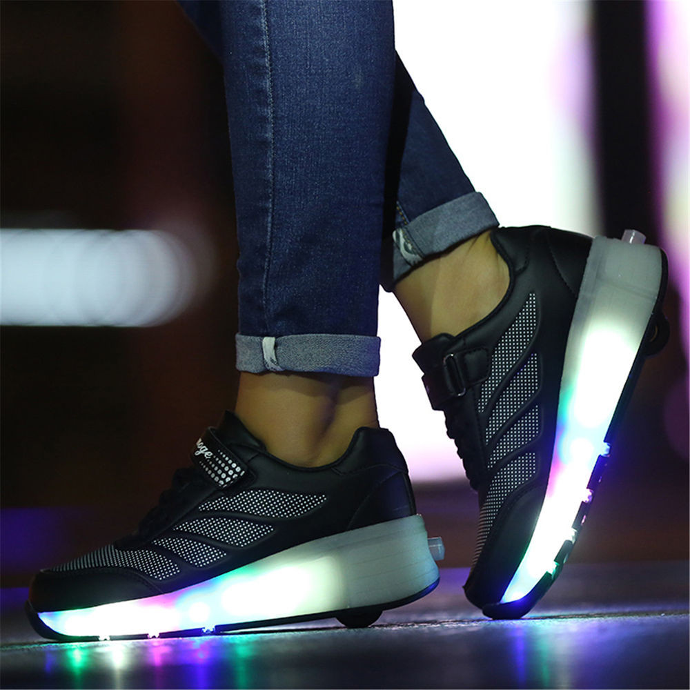 BUTOROLKI BUTY LED Z KÓŁKAMI WROTKI ROLKI Model FB-45DG82