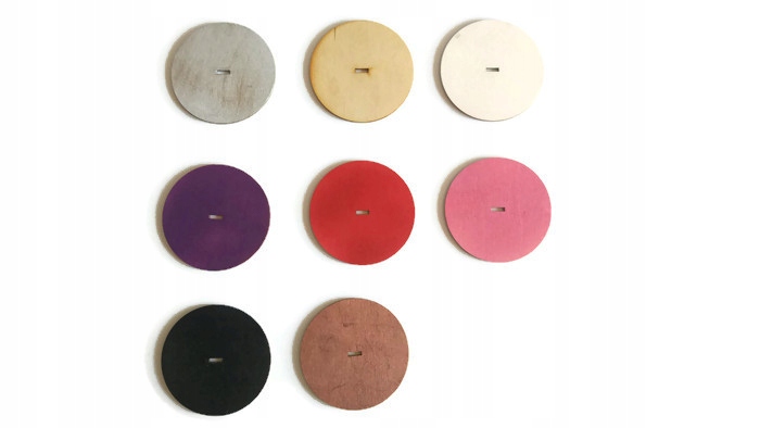 Numerki na stół Weselny RÓŻOWE Lakierowane Marka inna