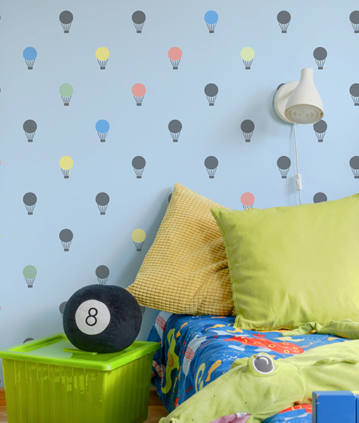 Hot Air Balloons - szablon malarski balony Bohater brak