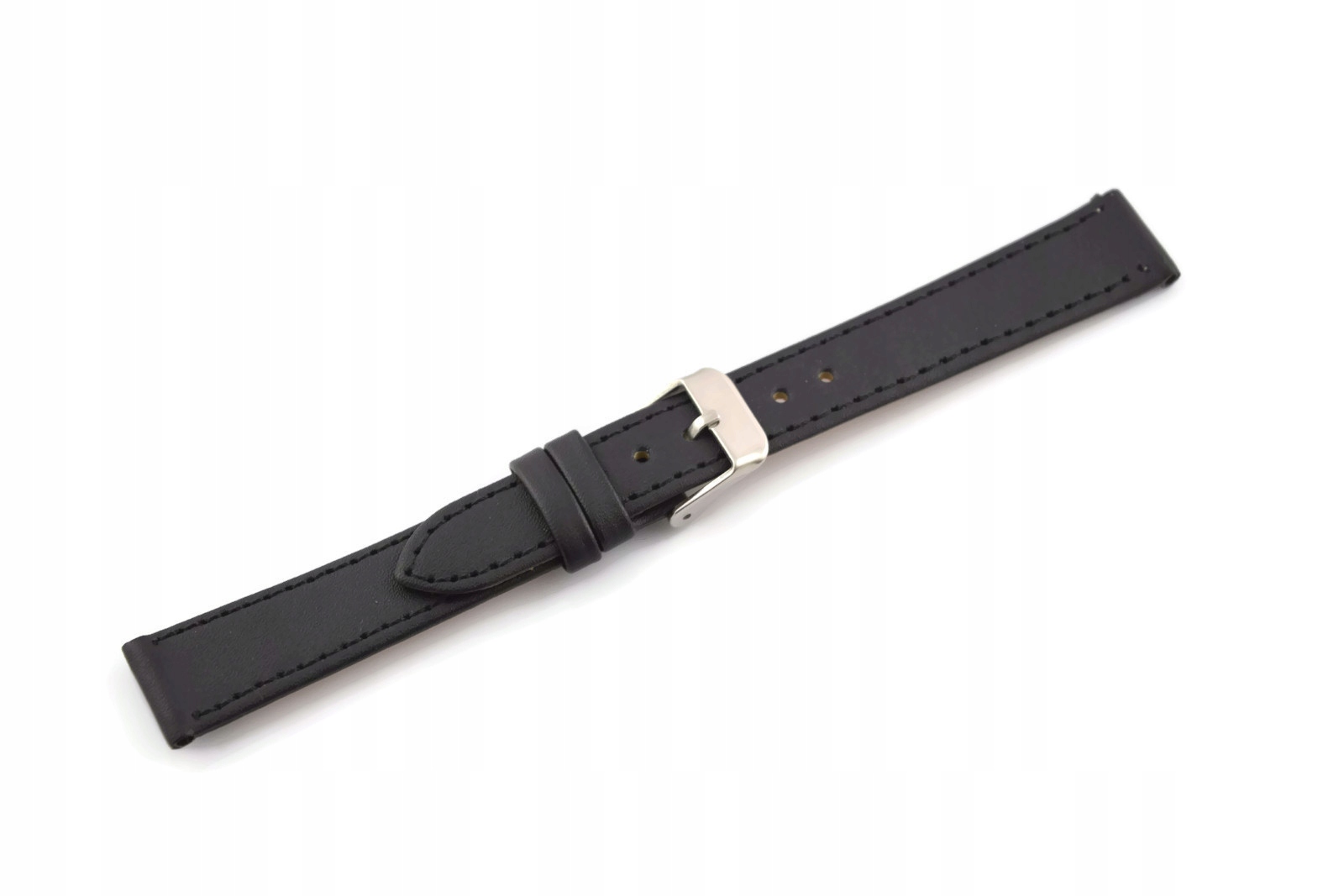 

Elegancki Pasek Do Zegarka Jordan Kerr Czarny 20MM