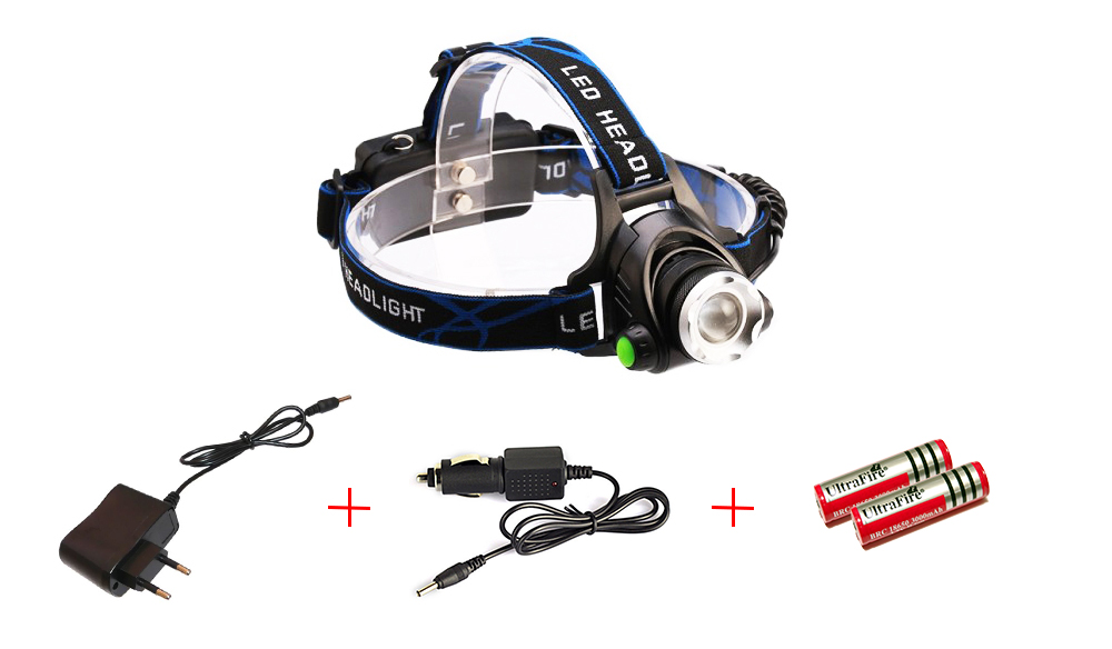 LATARKA CZOŁOWA T6 NA GŁOWĘ CZOŁÓWKA LED CREE ZOOM Kod producenta MXY