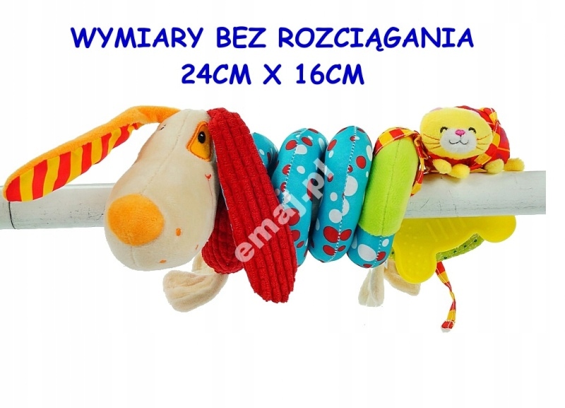 GRZECHOTKA DO WÓZKA ŁÓŻECZKA STONOGA E0397 EMAJ Marka Emaj