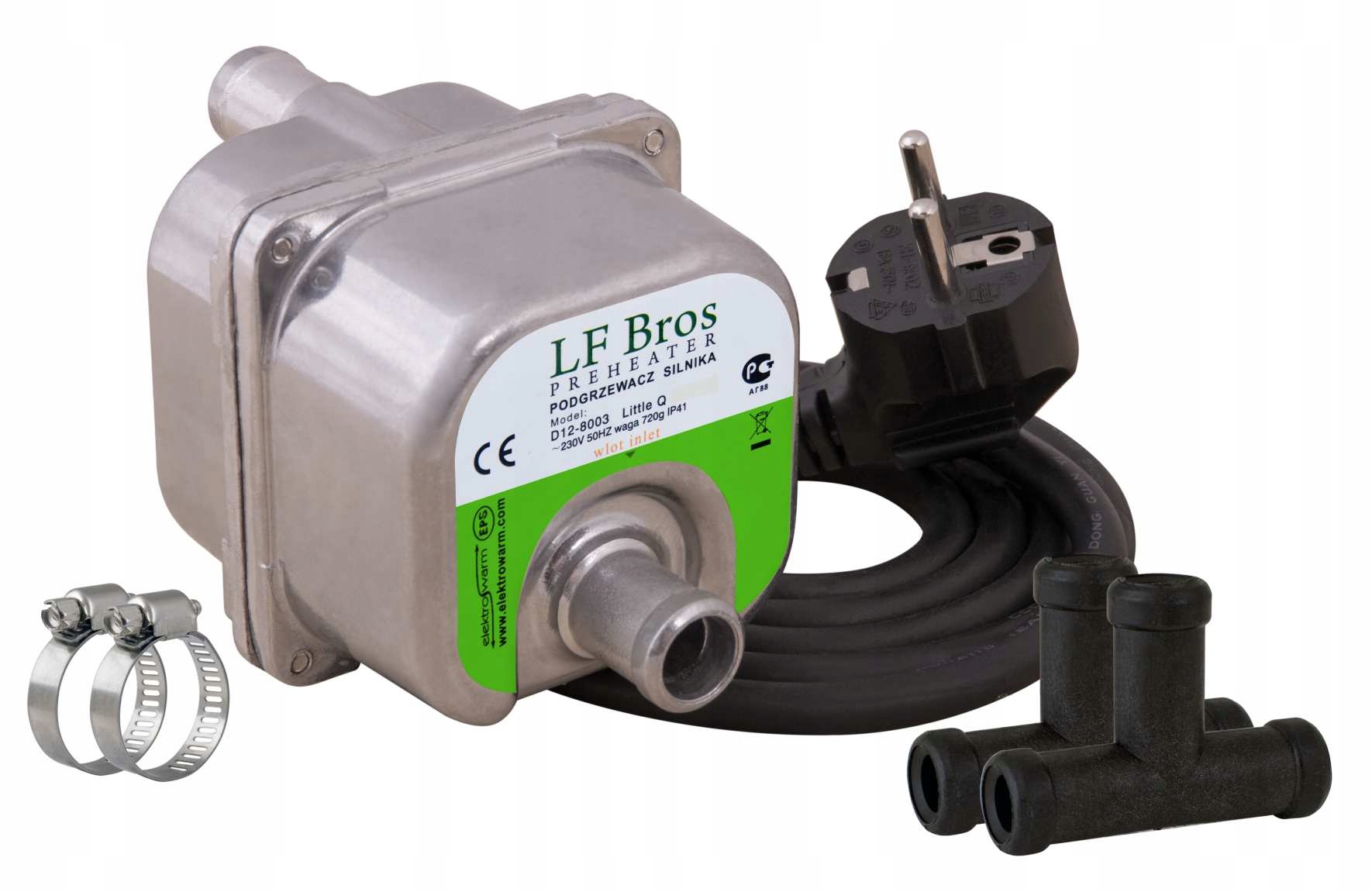 PODGRZEWACZ GRZAŁKA SILNIKA Z POMPĄ 1500W + ZAWÓR Numer katalogowy części d-12-8003