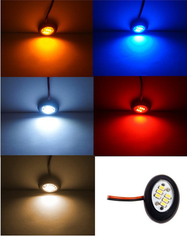 WODOODPORNA LAMPKA LED 6 SMD MODUŁ TAŚMA 12v 24V Marka Inna