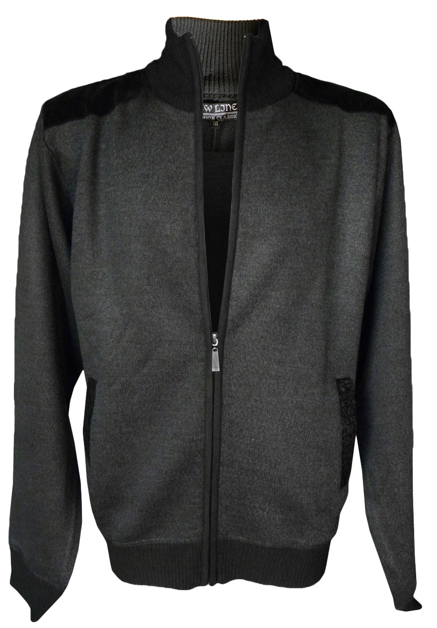 

03 033 Sweter Rozpinany Czarny Roz. L