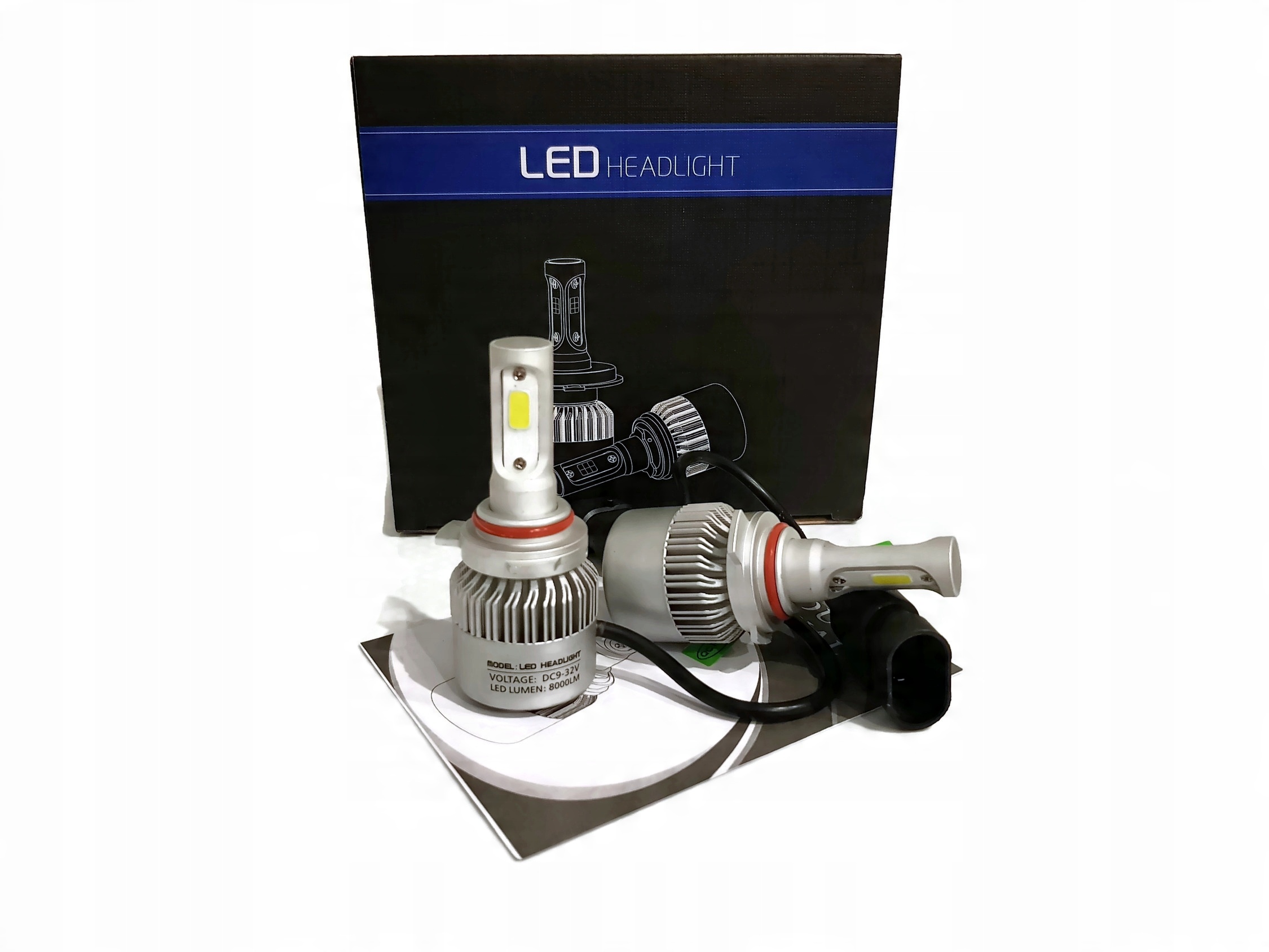 

Żarówka Led 9012 HIR2 S2 Cob 16000LM Bardzo Mocna