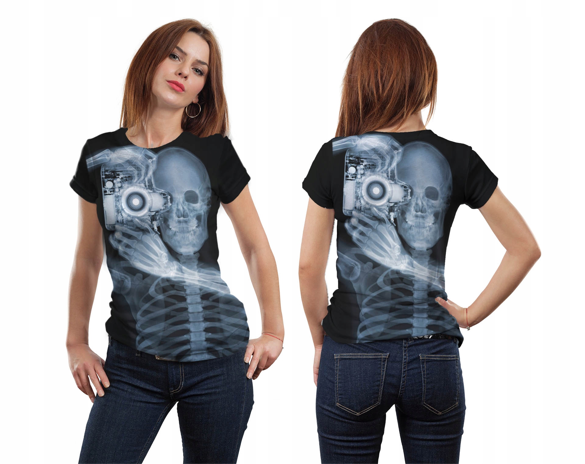 

Koszulka Fullprint T-shirt Rentgen S Młodzieżowa