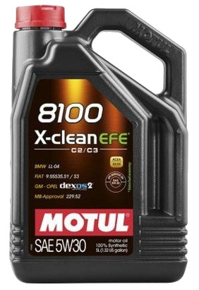 

Olej Motul 8100 X-clean Efe 5W30 5L C2 C3 Bmw LL04