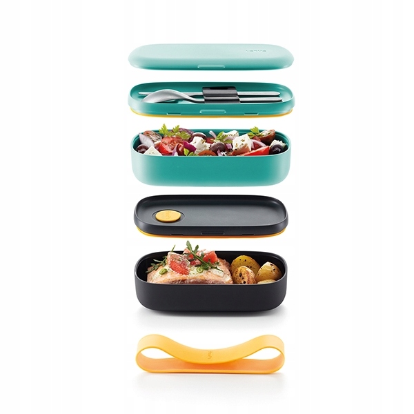 

Lunchbox Lekue To Go pojemnik turkusowy termos 1L
