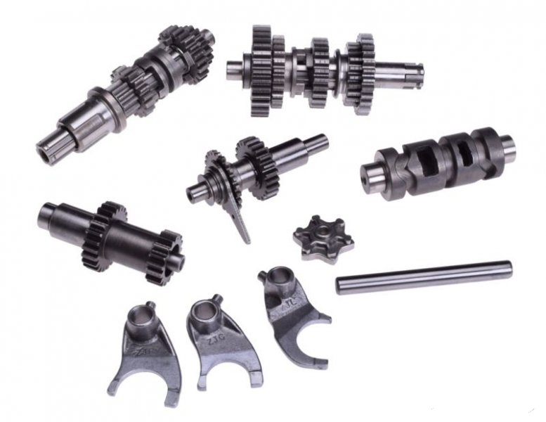 SKRZYNIA BIEGOW ATV200 Z WODZIKAMI LONCIN KPL