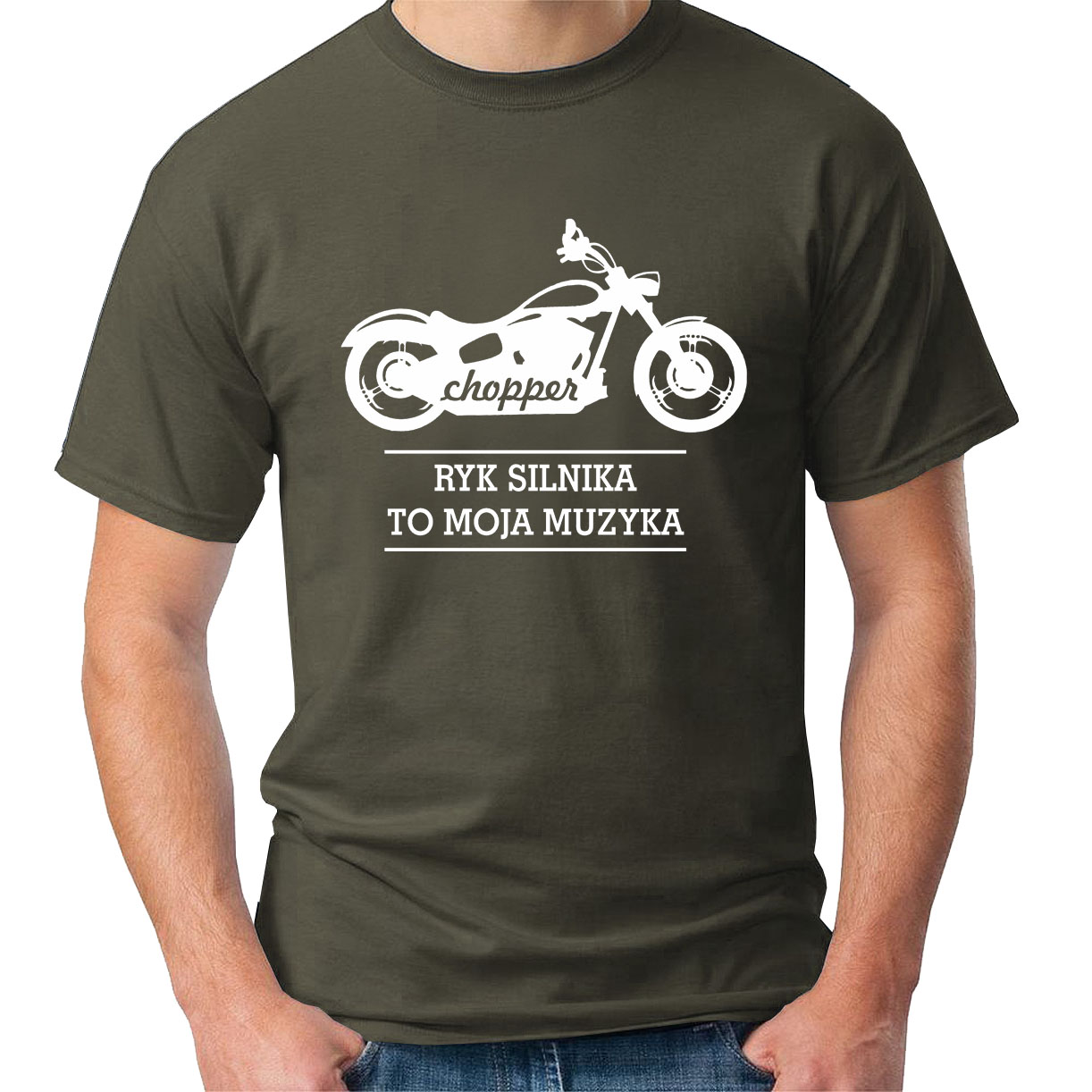 

Koszulka dla motocyklisty, motor, ścigacz, Chopper