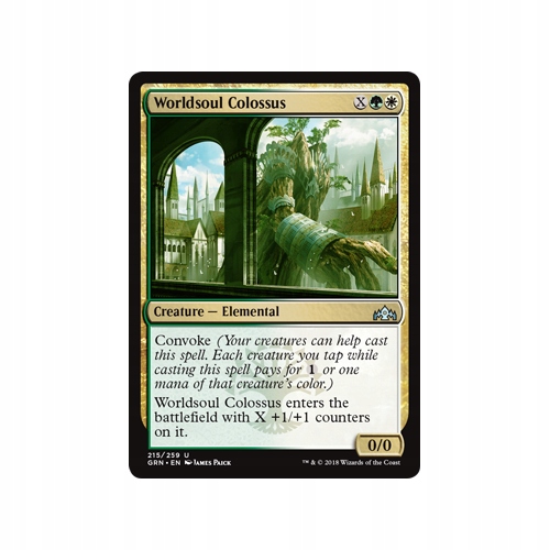 Mtg Worldsoul Colossus Foil (Uncommon)