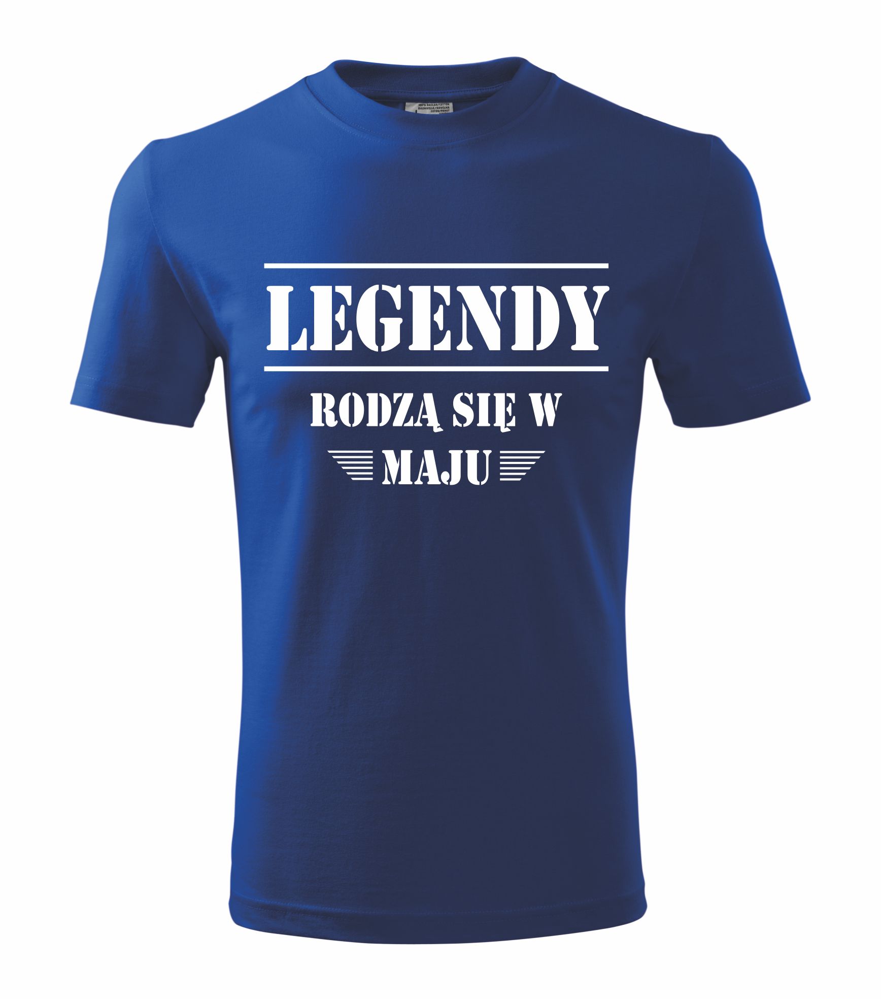 

Koszulka urodziny Legendy rodzą się w maju M