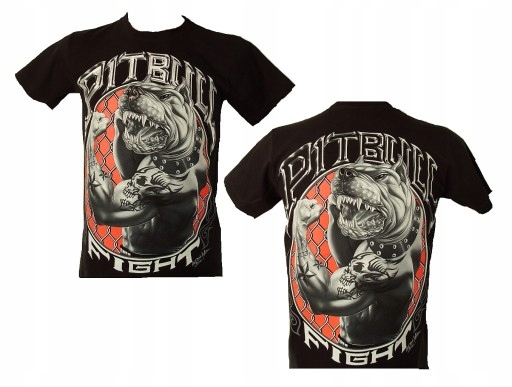 

Koszulka t-shirt Pit Bull Fight Rockchang 3D106 XL