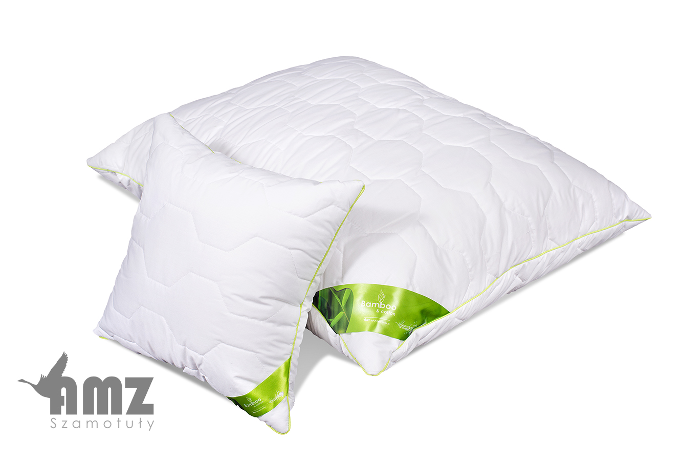 AMZ Poduszka BAMBOO antyalergiczna bambusowa 40x40 Kod producenta 1