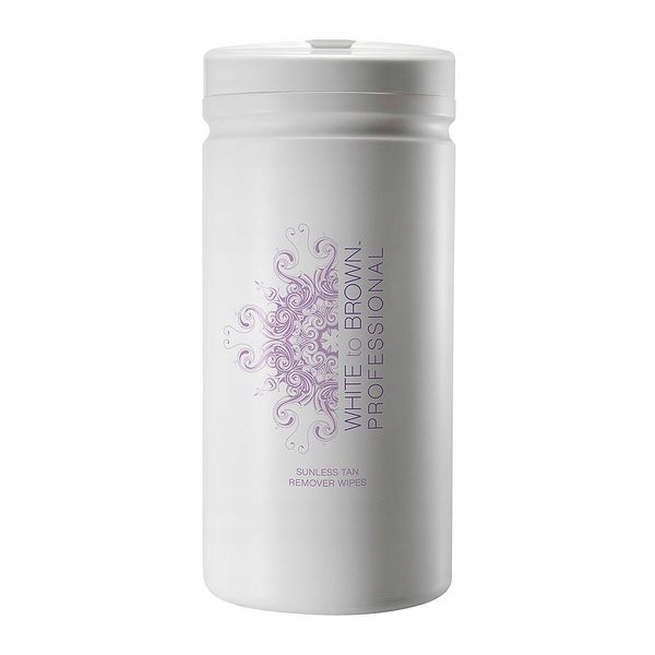 Whitetobrown chustki do usuwania samoopalacza 80