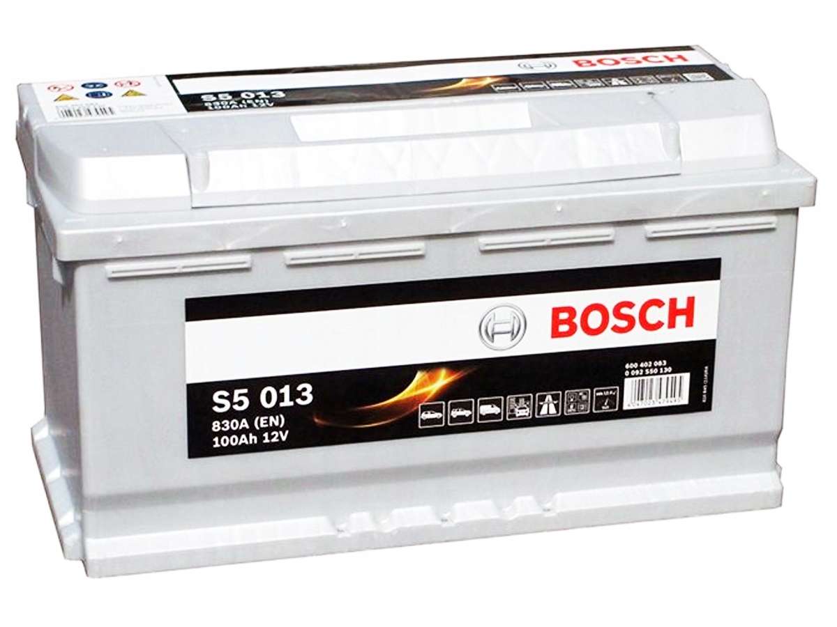 0092s50130 - Аккумулятор BOSCH SILVER S5 100AH 830A новая модель