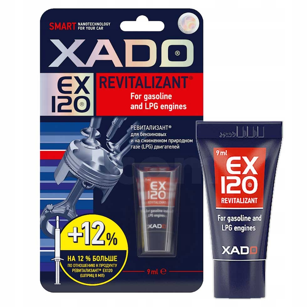 

Xado EX120 rewitalizant silnik benzyna/LPG +gratis
