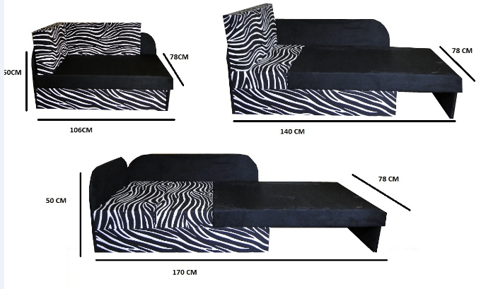 TAPCZANIK DZIECIĘCY KUBUŚ tapczan łóżko AMERYKANKA Marka Potex