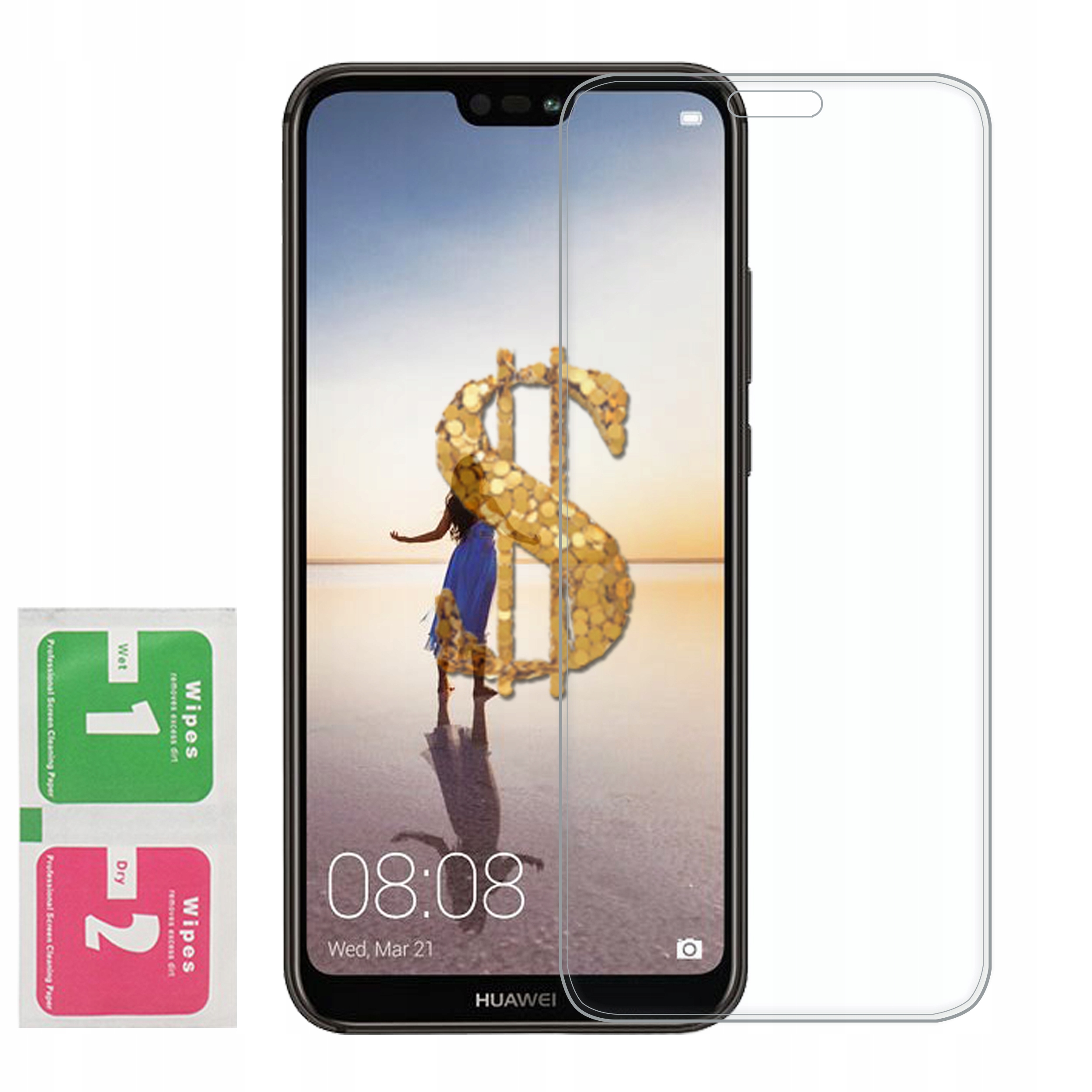 

Szkło Hartowane Do Huawei P20 Lite 3D Cały Ekran