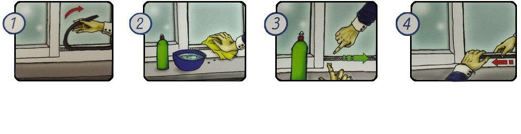 Uszczelki Do Okna Okien Okienne REHAU S-1387 Szerokość produktu 8.2 cm