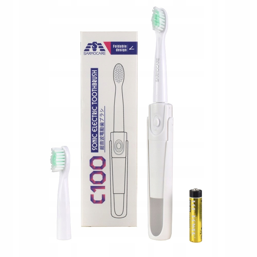 

Sarmocare C100 Szczoteczka soniczna wybielanie Bł