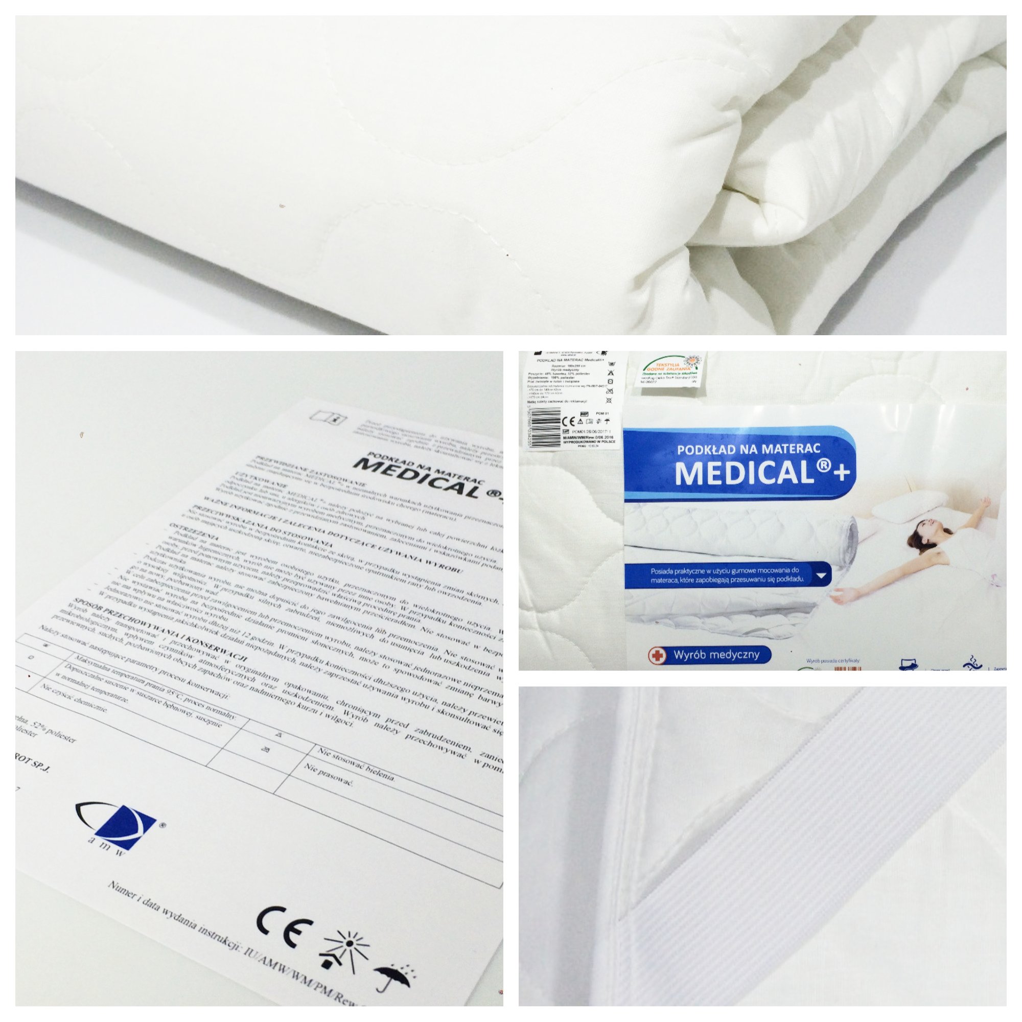 PODKŁAD 120X200 NA MATERAC OCHRANIACZ MEDI OCHRONA Kod produktu OCHRONNY MEDICAL ATESTOWANY
