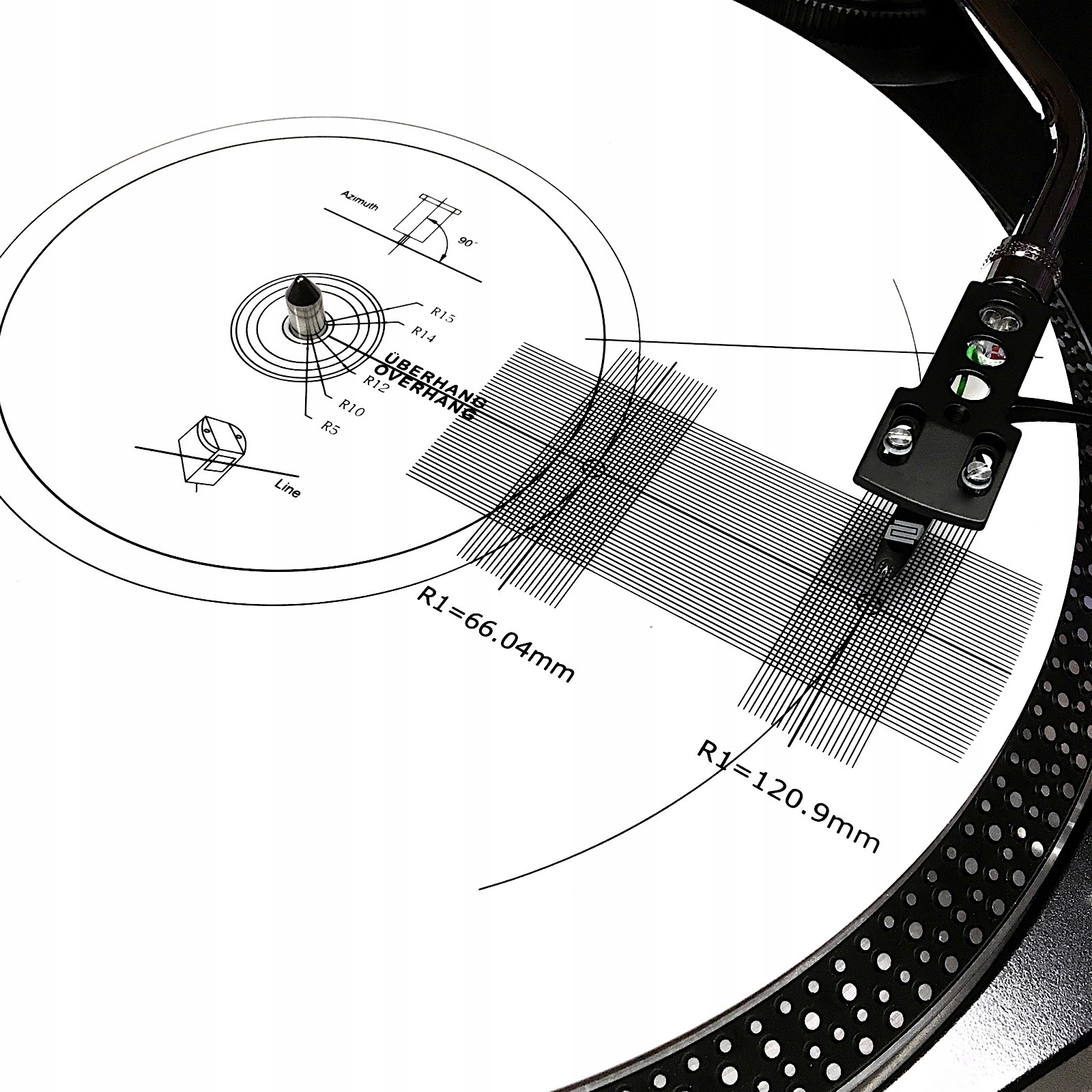 Шаблон Pro-Ject Strobe it + Strobe Drive Mark Pro-Ject