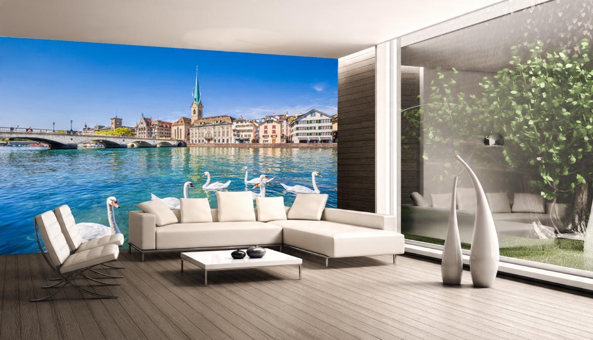 

Fototapeta 3D Do Pokoju Salonu Sypialni Zamek Wzór