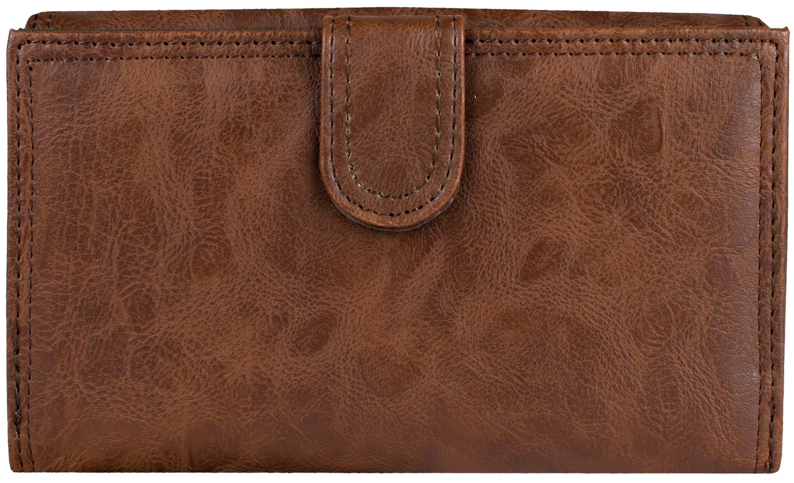 PORTFEL DAMSKI Portmonetka KOPERTÓWKA BRĄZOWY PS42 Kod producenta portfel damski