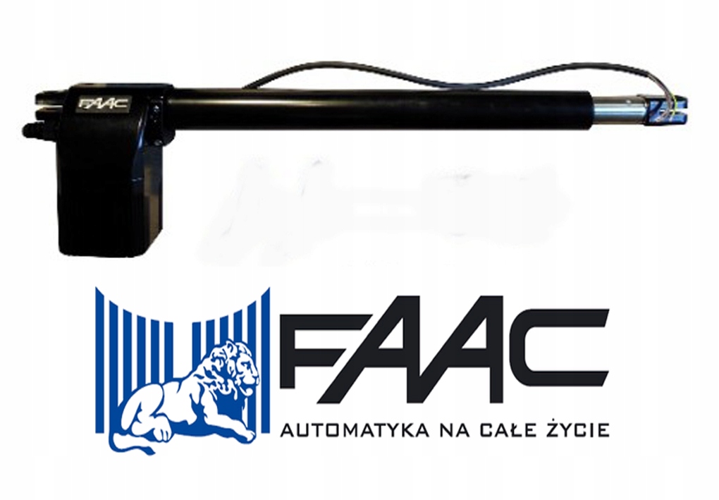 Siłownik automat napęd Faac 414 do bramy Sx Lewy