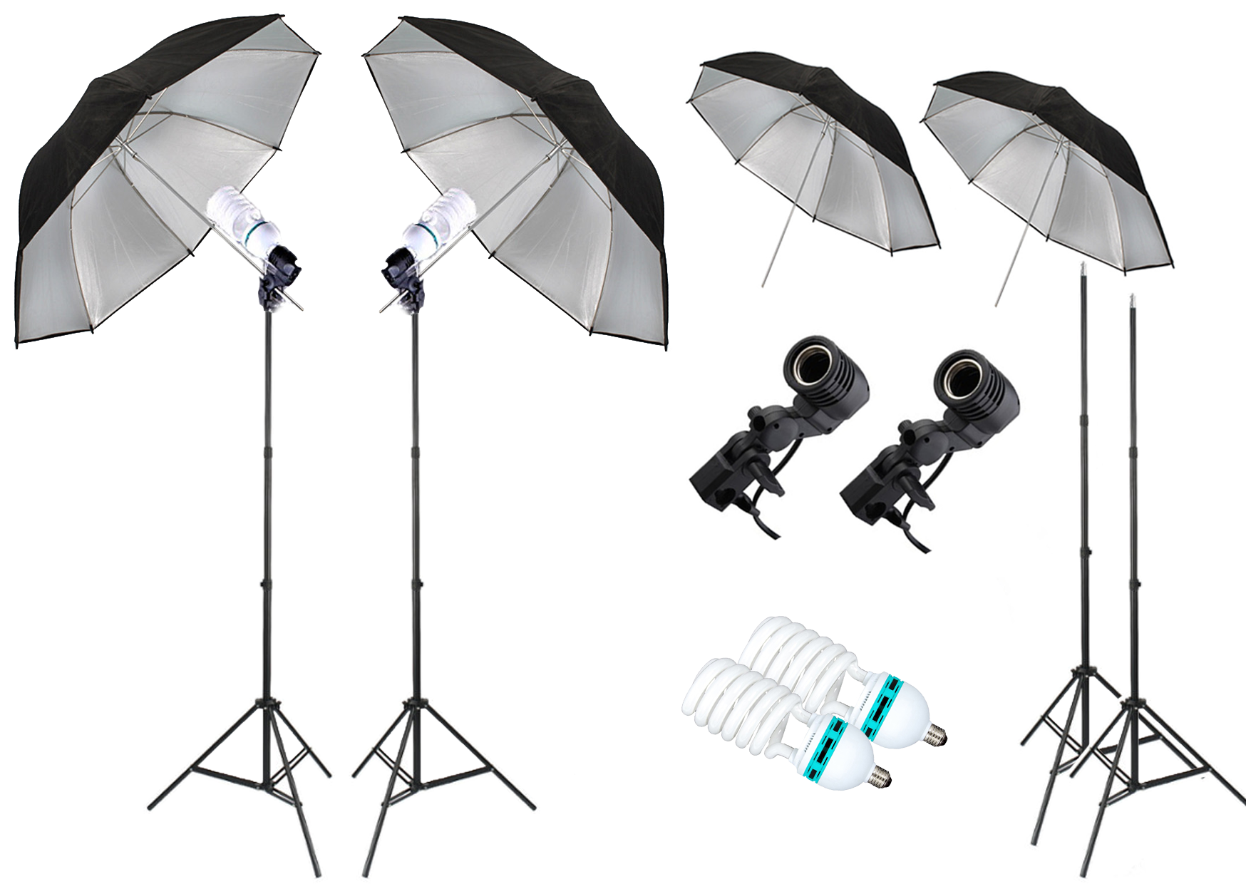 

Zestaw 800W 2x Lampa 85W 400W Statyw 230 Parasolka