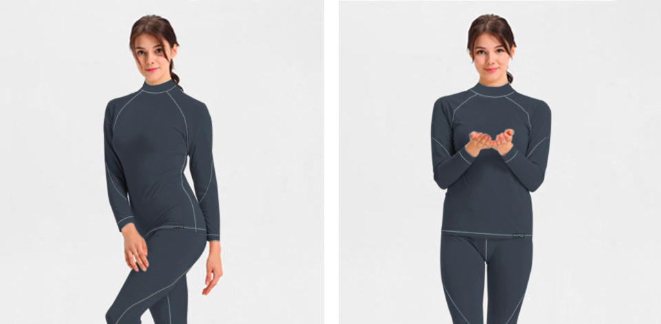 Sportowa Koszulka Bluza Termiczna Termoaktywna z WEŁNY MERYNOSA C+ 4XL gran Rozmiar 4XL