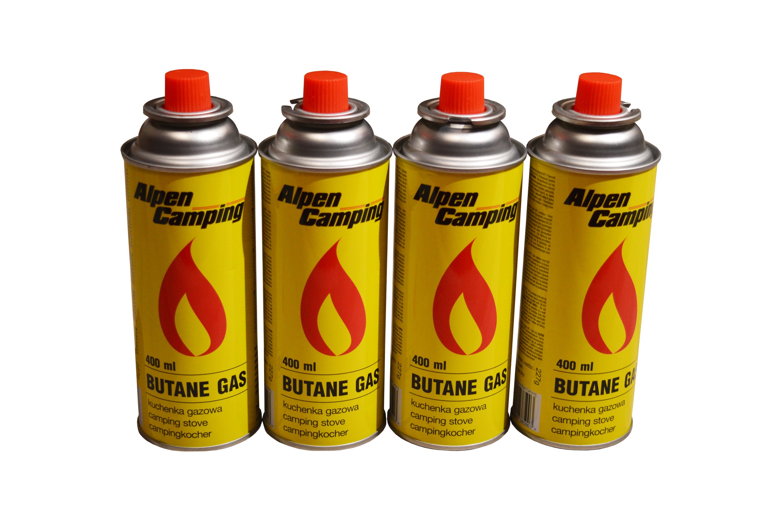 KARTUSZE GAZOWE NABOJE ALPEN CAMPING 28 SZT KARTON Pojemność 400 ml