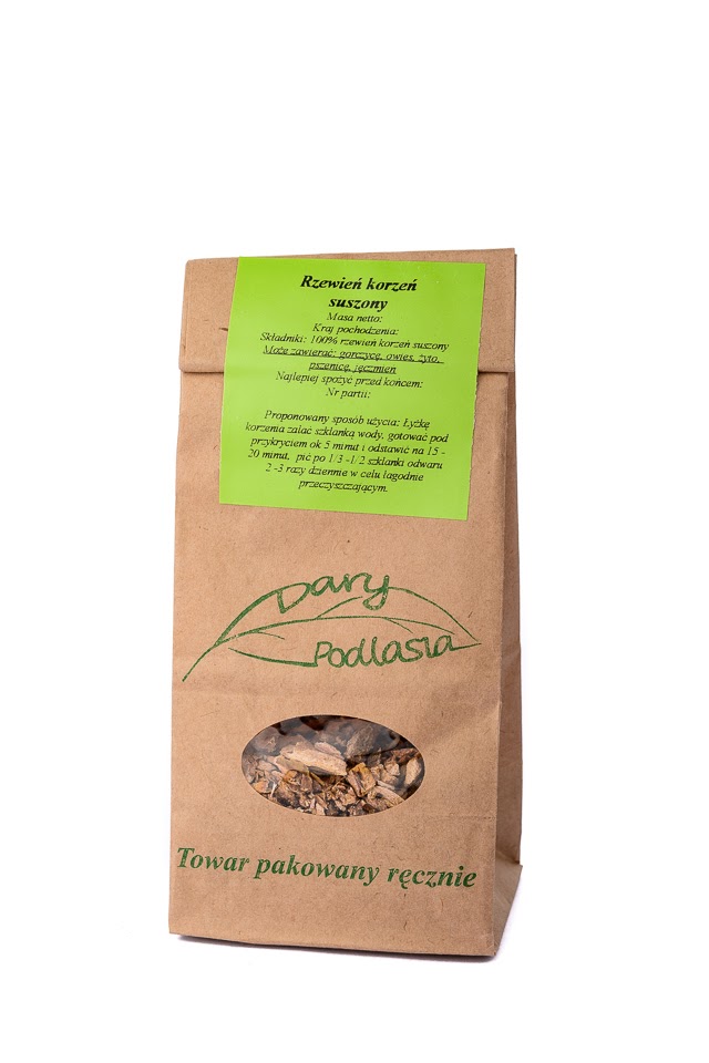 

Rzewień korzeń Rabarbar -Zioła- 500g-Dary Podlasia