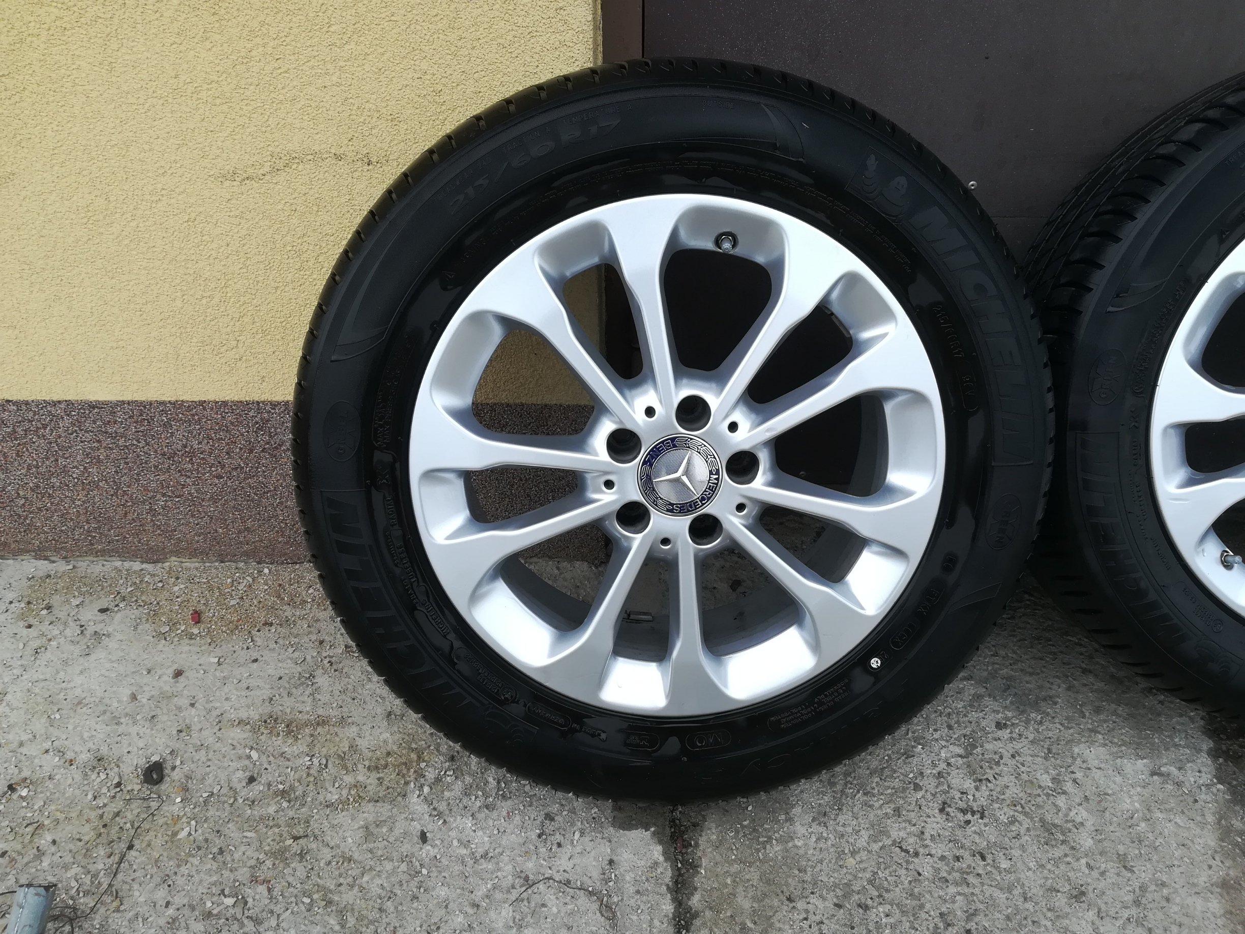 wheels MERCEDES GLA W156 MICHELIN 215/60 17 5X112