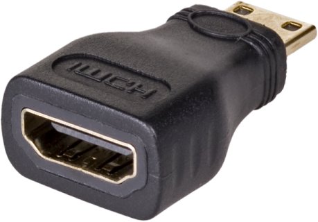 AKYGA ADAPTER PRZEJŚCIÓWKA HDMI - mini HDMI GOLD Model AK-AD-04