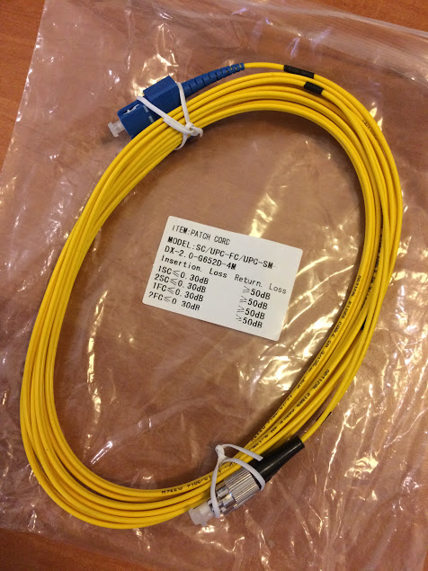 Patch Cord SM SC-FC 4m Duplex
